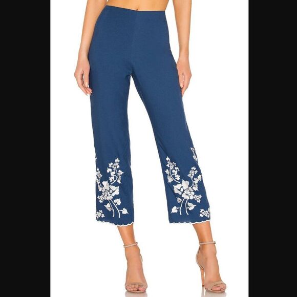 NWT Revolve x Lovers + Friends Sinead Pant in Blue | Size S *pants only* - Picture 1 of 12